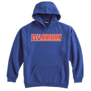 Hanes kids Blue Warriors Graphic Hoodie